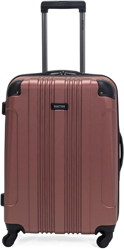 REACTION Out of Bounds Lightweight Hardshell 4-Wheel Spinner Luggage, Mint Blue, 20-Inch Carry On