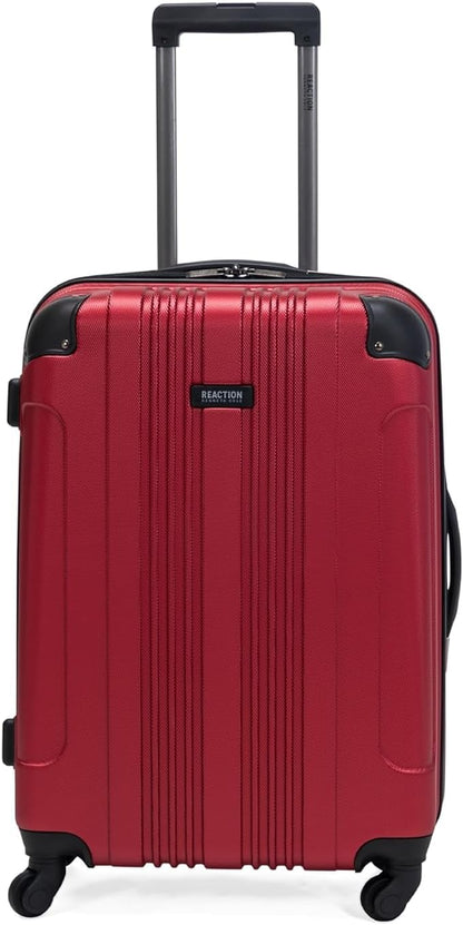 REACTION Out of Bounds Lightweight Hardshell 4-Wheel Spinner Luggage, Mint Blue, 20-Inch Carry On
