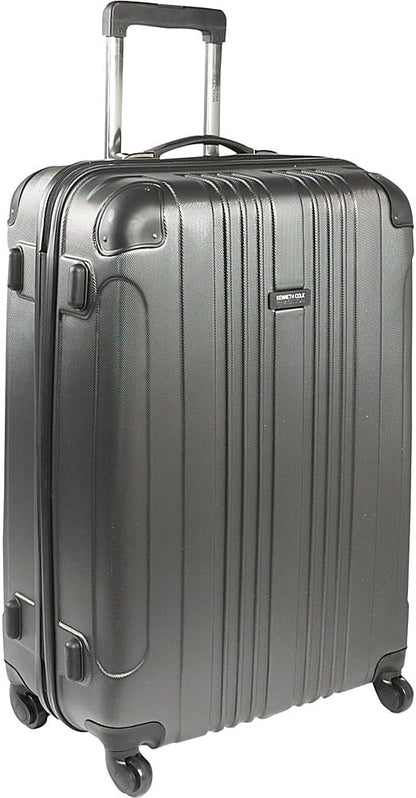 REACTION Out of Bounds Lightweight Hardshell 4-Wheel Spinner Luggage, Mint Blue, 20-Inch Carry On