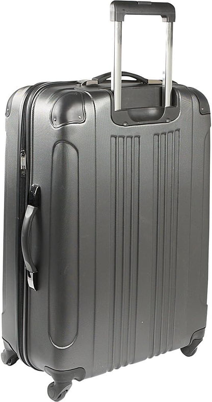 REACTION Out of Bounds Lightweight Hardshell 4-Wheel Spinner Luggage, Mint Blue, 20-Inch Carry On