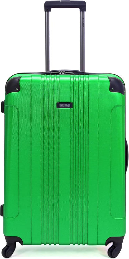 REACTION Out of Bounds Lightweight Hardshell 4-Wheel Spinner Luggage, Mint Blue, 20-Inch Carry On