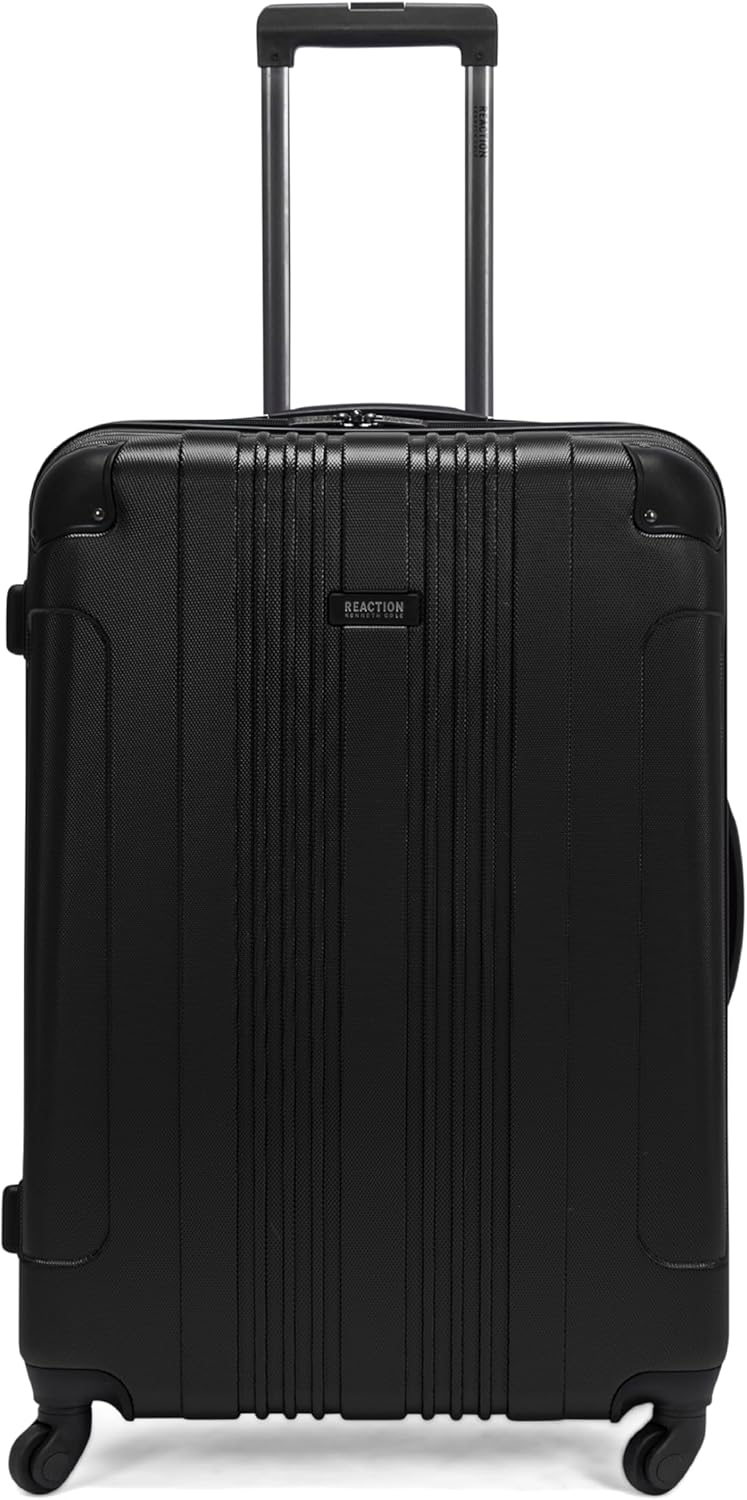REACTION Out of Bounds Lightweight Hardshell 4-Wheel Spinner Luggage, Mint Blue, 20-Inch Carry On