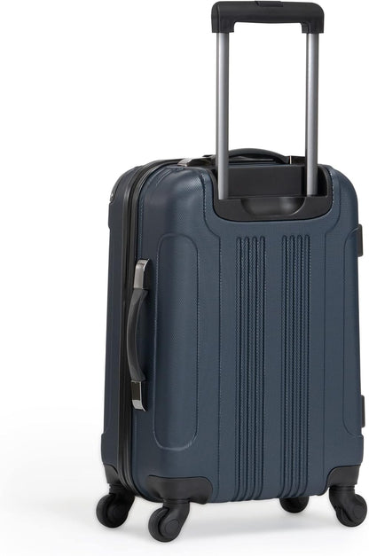 REACTION Out of Bounds Lightweight Hardshell 4-Wheel Spinner Luggage, Mint Blue, 20-Inch Carry On