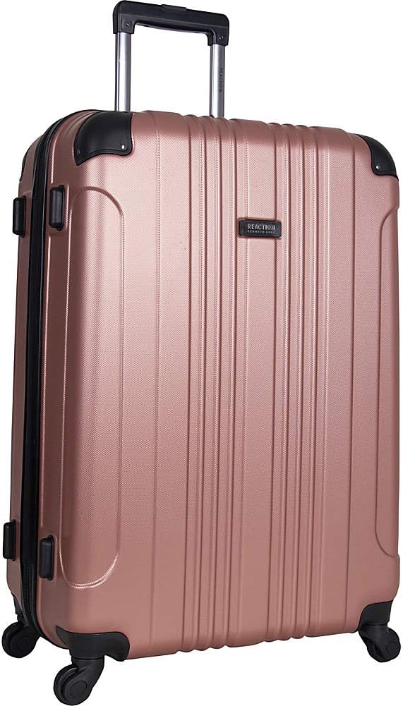 REACTION Out of Bounds Lightweight Hardshell 4-Wheel Spinner Luggage, Mint Blue, 20-Inch Carry On