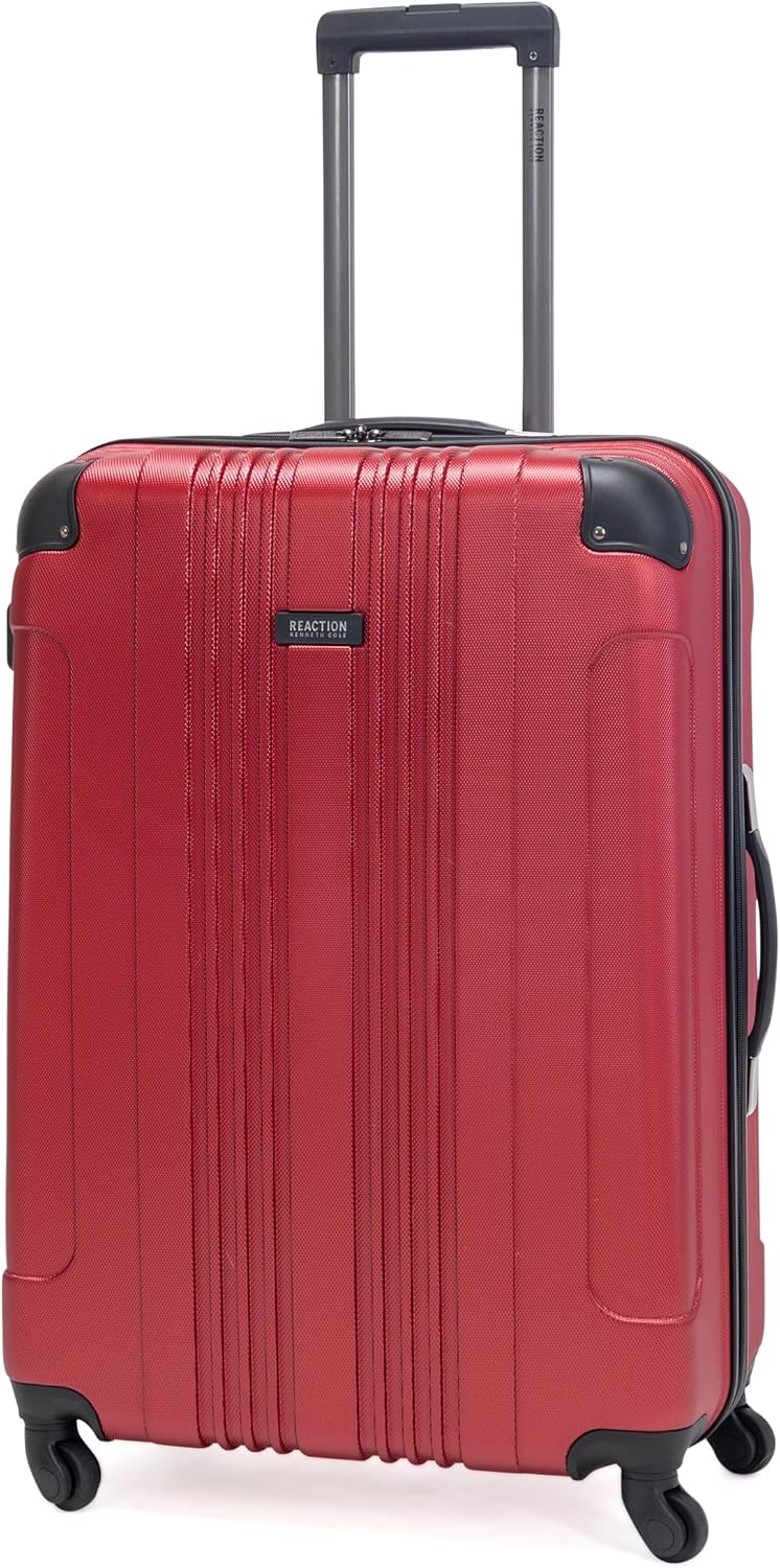 REACTION Out of Bounds Lightweight Hardshell 4-Wheel Spinner Luggage, Mint Blue, 20-Inch Carry On