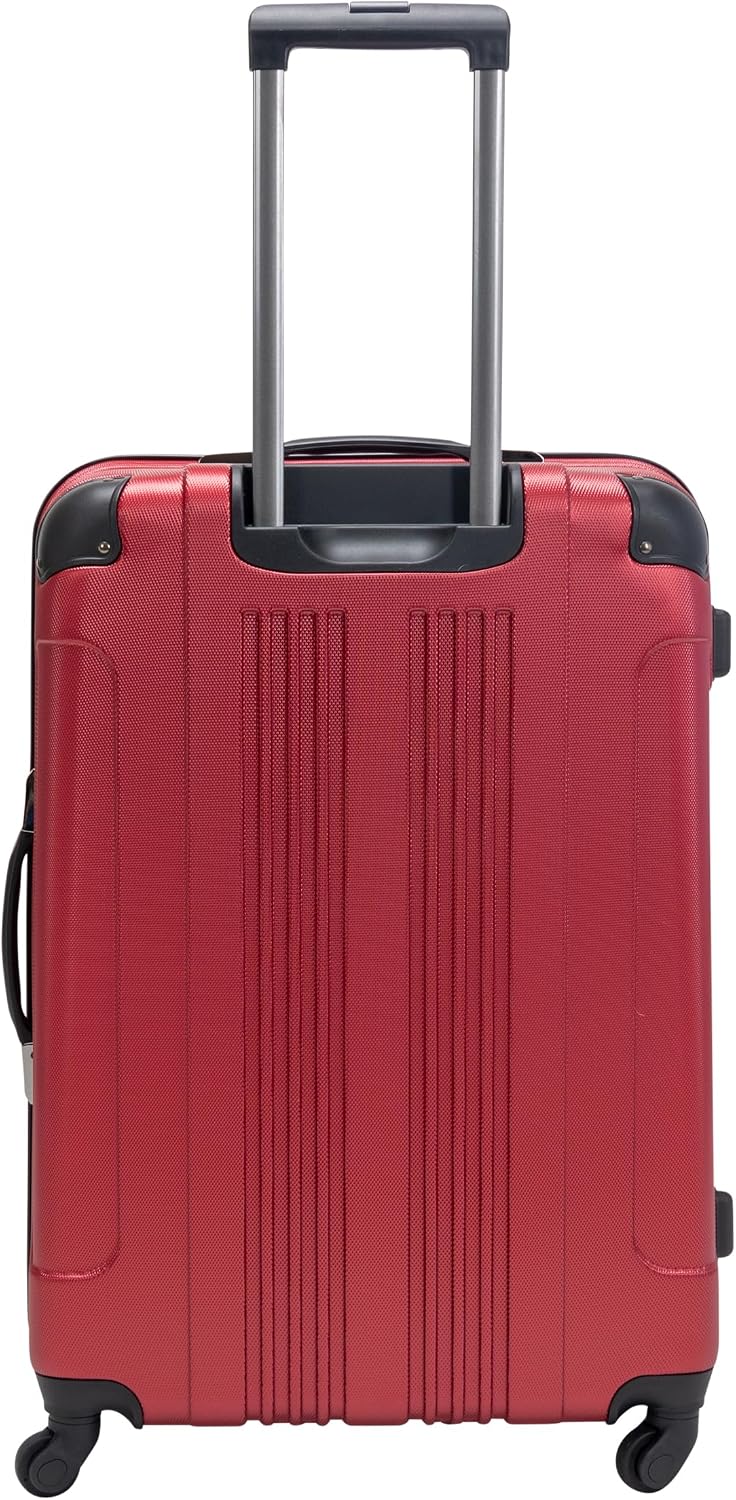 REACTION Out of Bounds Lightweight Hardshell 4-Wheel Spinner Luggage, Mint Blue, 20-Inch Carry On