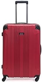 REACTION Out of Bounds Lightweight Hardshell 4-Wheel Spinner Luggage, Mint Blue, 20-Inch Carry On