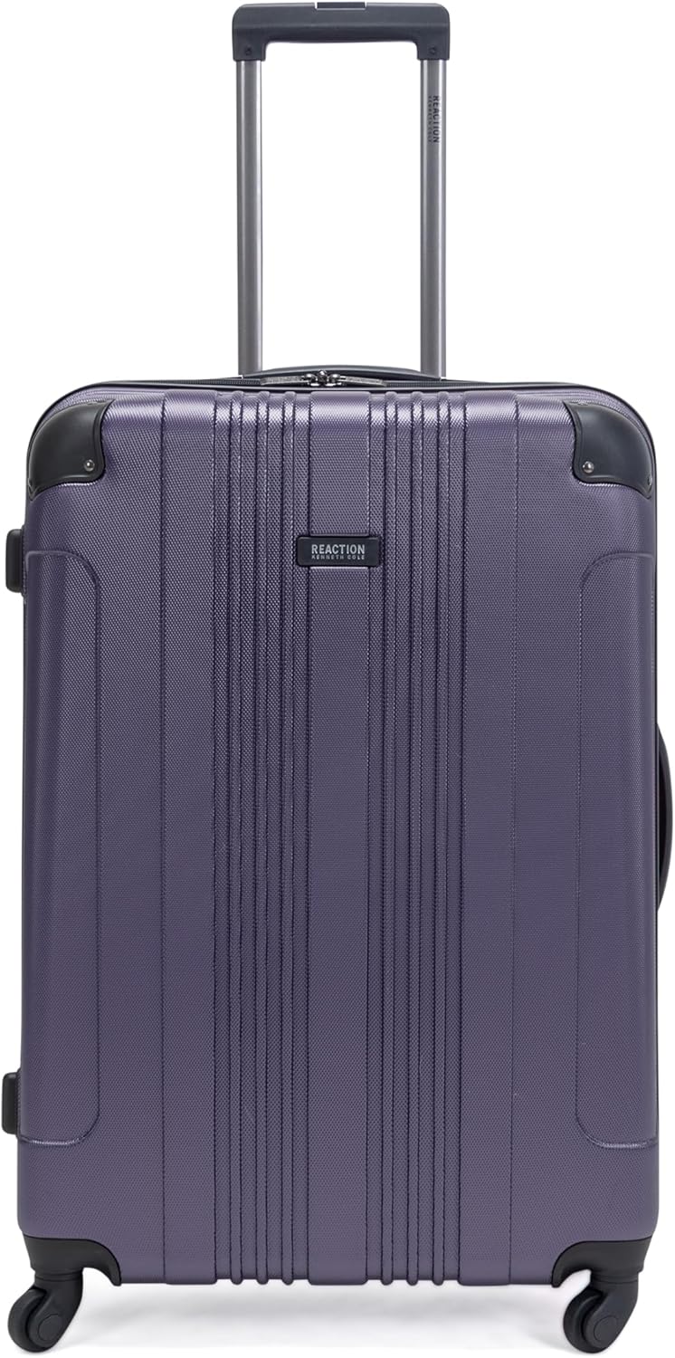 REACTION Out of Bounds Lightweight Hardshell 4-Wheel Spinner Luggage, Mint Blue, 20-Inch Carry On
