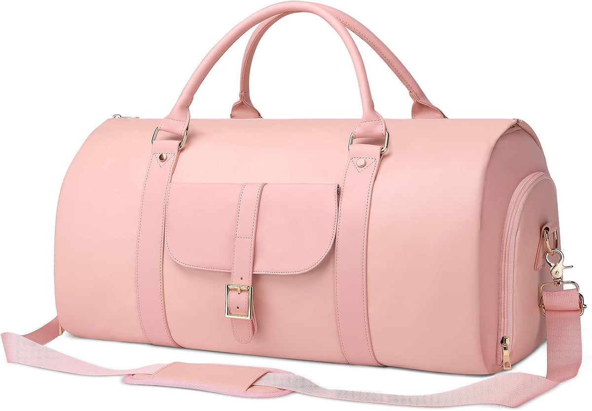 2 in 1 Convertible Garment Duffle Bags for Travel Foldable Carry On Garment Bag