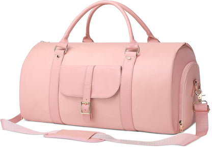 2 in 1 Convertible Garment Duffle Bags for Travel Foldable Carry On Garment Bag