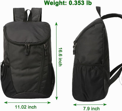 Foldable Daypack, Camping Small Backpack, Hiking Backpack Daypack, Lightweight Waterproof Travel Packable Rucksack for Men and Women