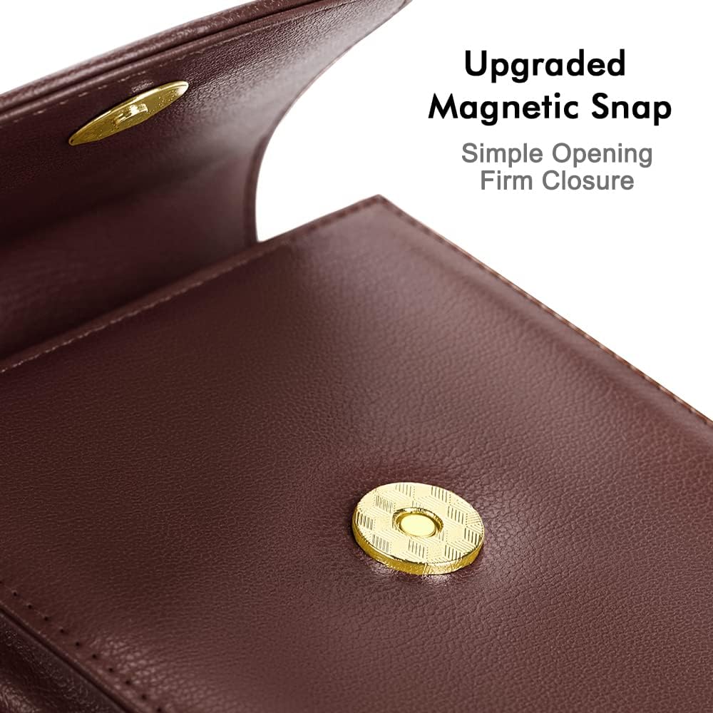 Crossbody Phone Bag for Women, Mini Crossbody Purse, Small Phone Wallet Crossbody with Removable Card Holder