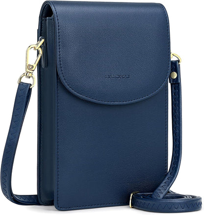 Crossbody Phone Bag for Women, Mini Crossbody Purse, Small Phone Wallet Crossbody with Removable Card Holder