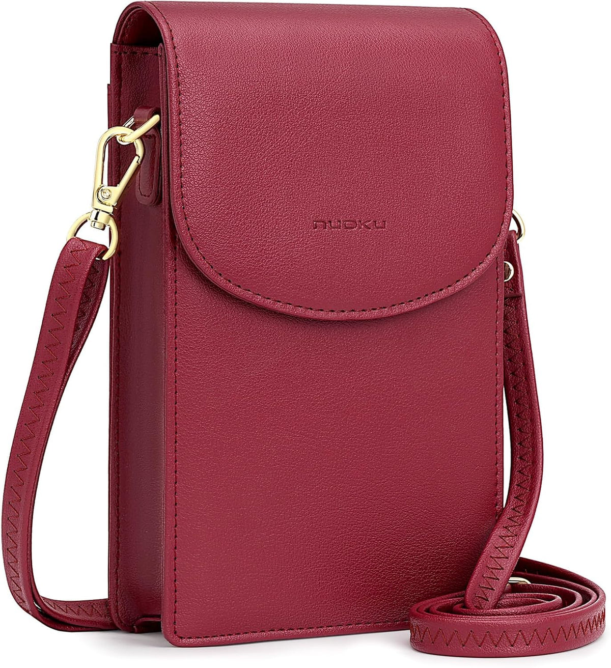 Crossbody Phone Bag for Women, Mini Crossbody Purse, Small Phone Wallet Crossbody with Removable Card Holder