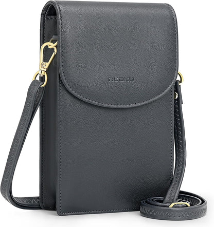Crossbody Phone Bag for Women, Mini Crossbody Purse, Small Phone Wallet Crossbody with Removable Card Holder
