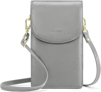 Crossbody Phone Bag for Women, Mini Crossbody Purse, Small Phone Wallet Crossbody with Removable Card Holder