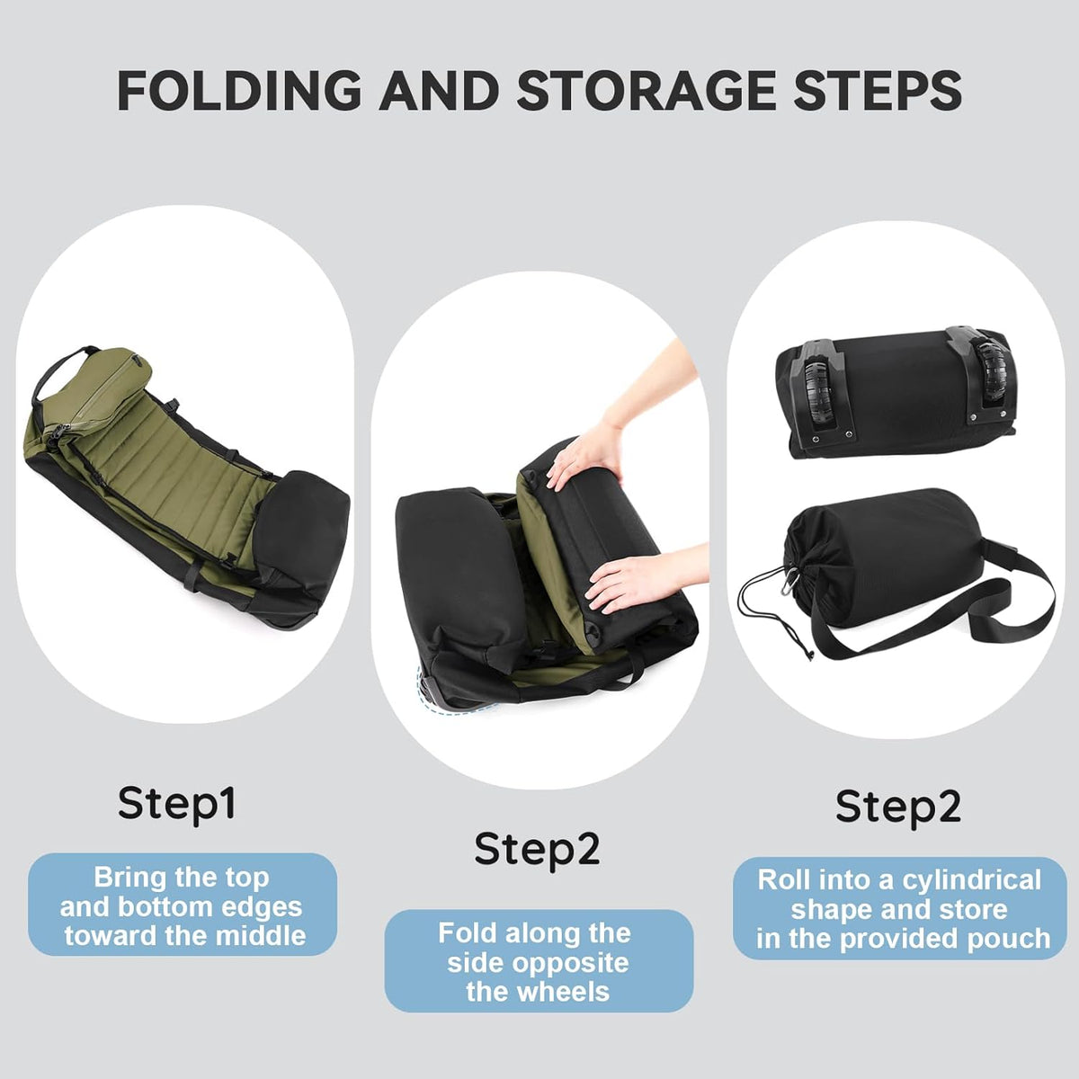 85L 29“ Foldable Rolling Backpack with Wheels, Soft-side Travel Duffle Bag with Separate Shoe Compartment, Full Quilted Bottom, Yellow