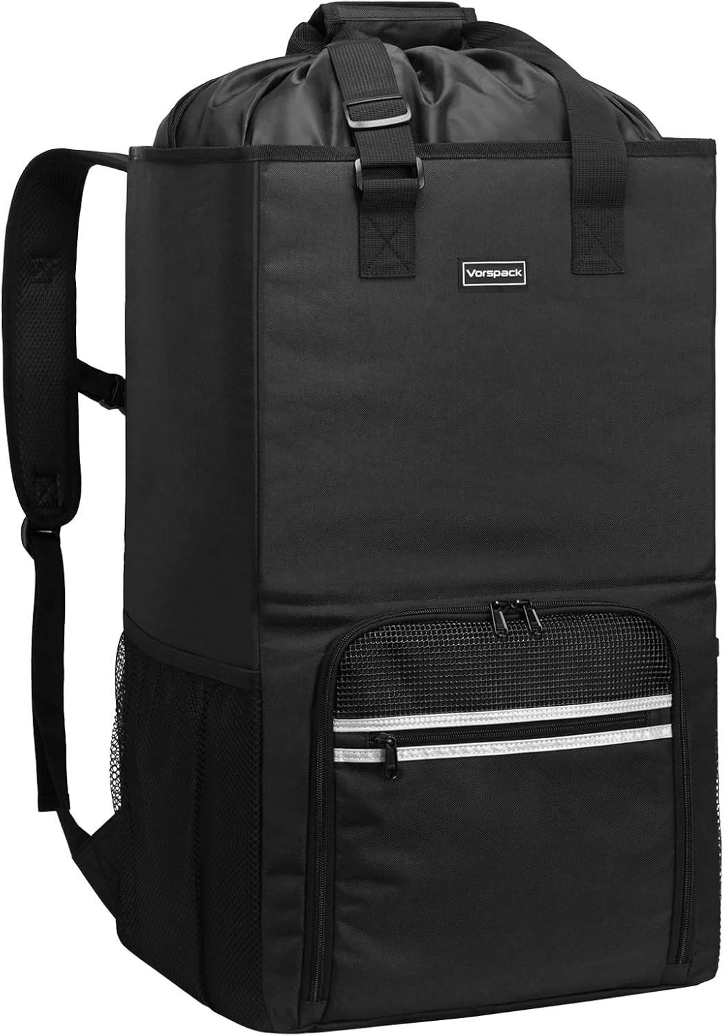 Laundry Bag Backpack - Extra Large Laundry Bags with Shoulder Straps Heavy-duty 2 in 1 Laundry Hamper Basket for College Dorm Camp Laundromat Room Essentials - Black