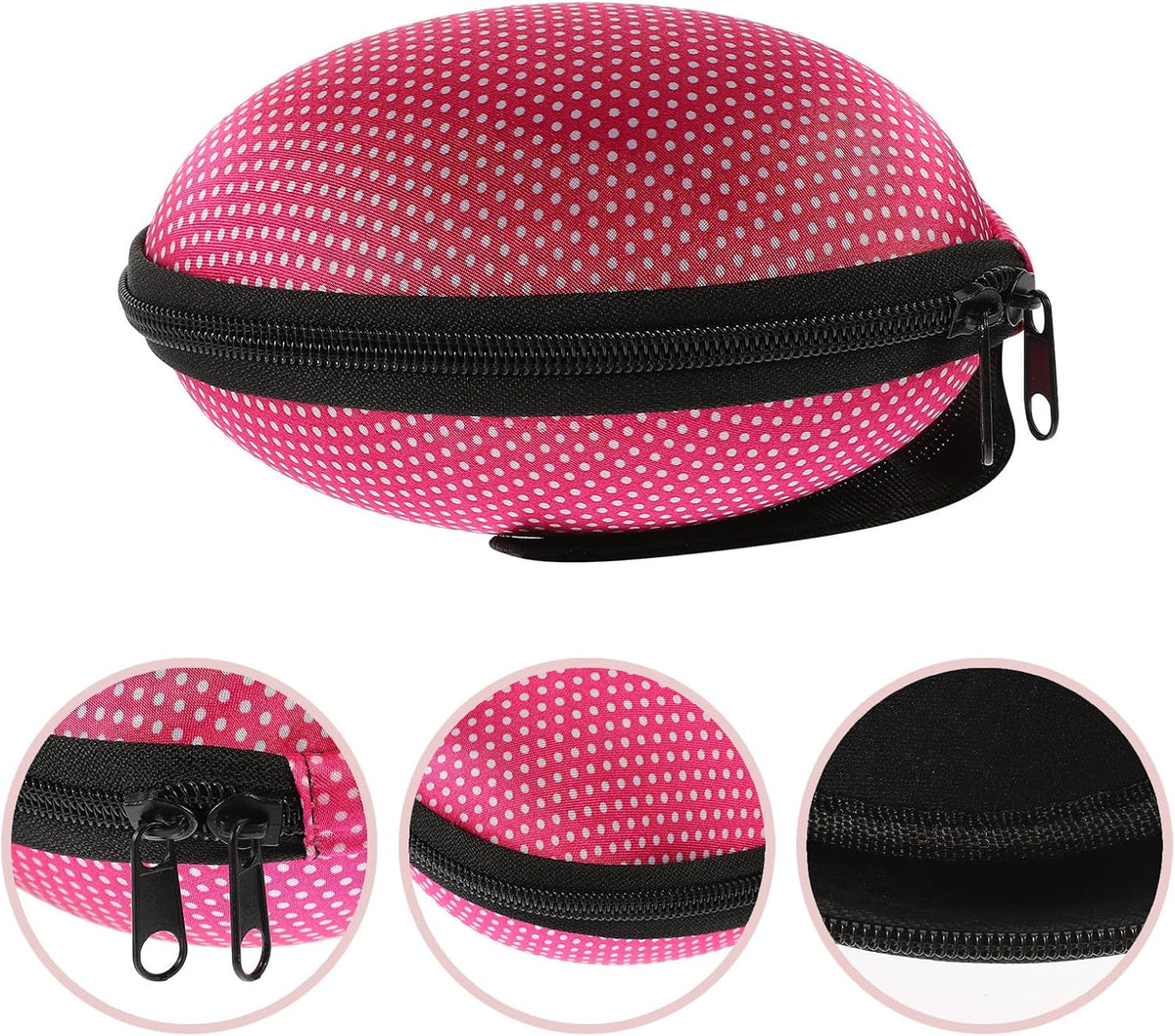 Silicone Bra Case Zippered for Women Travel Organizer Soft Invisible Storage Bag for Women Convenient Portable