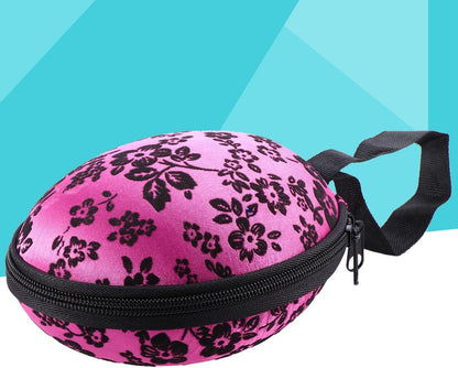 Silicone Bra Case Zippered for Women Travel Organizer Soft Invisible Storage Bag for Women Convenient Portable