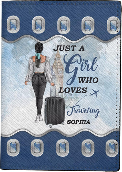 Personalized Name Travel Queen Leather Passport Wallet Fun Unique Gift for Traveler Custom Travel Accessory Passport Holder Gift for Girl Traveling Lover 8
