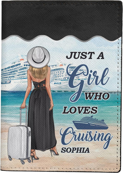 Personalized Name Travel Queen Leather Passport Wallet Fun Unique Gift for Traveler Custom Travel Accessory Passport Holder Gift for Girl Traveling Lover 8