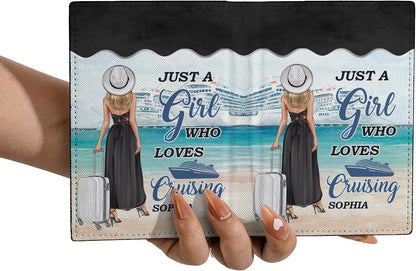 Personalized Name Travel Queen Leather Passport Wallet Fun Unique Gift for Traveler Custom Travel Accessory Passport Holder Gift for Girl Traveling Lover 8