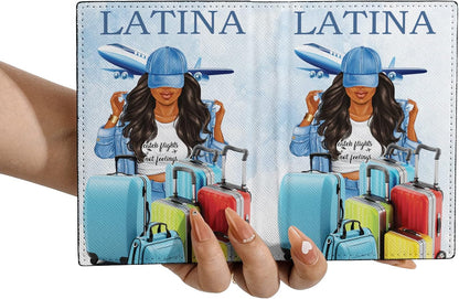 Personalized Name Travel Queen Leather Passport Wallet Fun Unique Gift for Traveler Custom Travel Accessory Passport Holder Gift for Girl Traveling Lover 8
