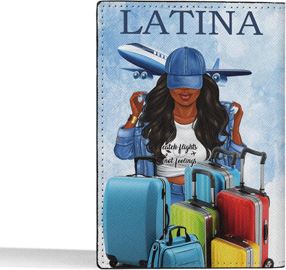 Personalized Name Travel Queen Leather Passport Wallet Fun Unique Gift for Traveler Custom Travel Accessory Passport Holder Gift for Girl Traveling Lover 8
