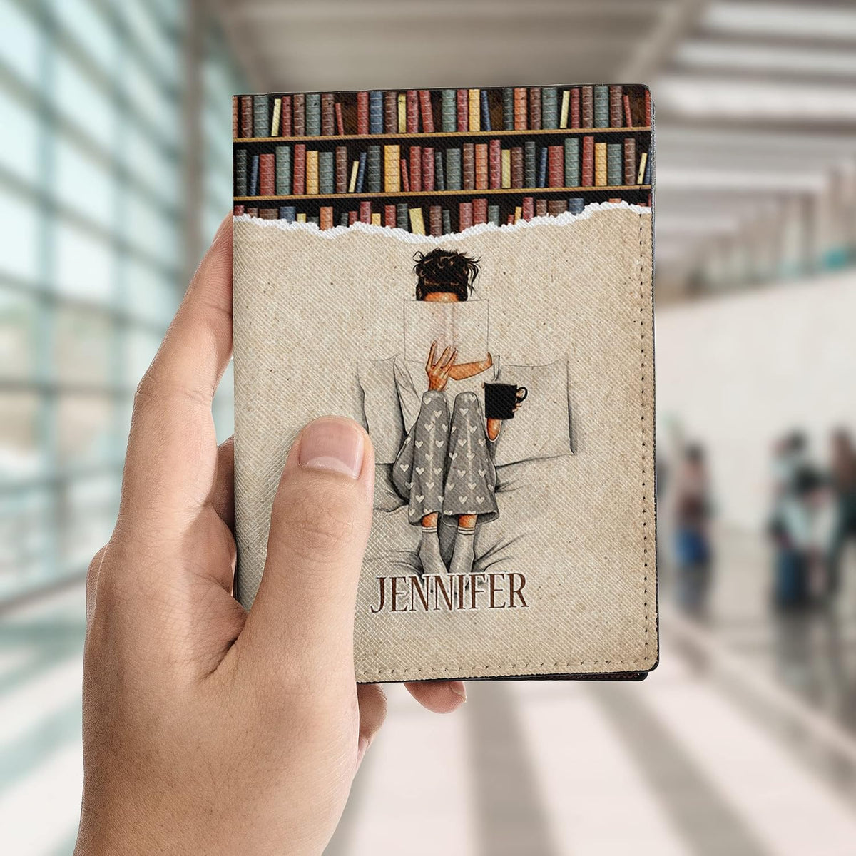 Personalized Name Travel Queen Leather Passport Wallet Fun Unique Gift for Traveler Custom Travel Accessory Passport Holder Gift for Girl Traveling Lover 8