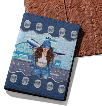 Personalized Name Travel Queen Leather Passport Wallet Fun Unique Gift for Traveler Custom Travel Accessory Passport Holder Gift for Girl Traveling Lover 8