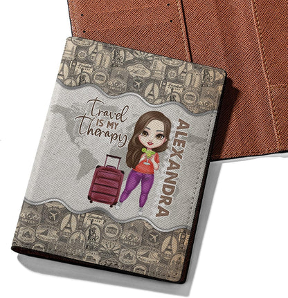 Personalized Name Travel Queen Leather Passport Wallet Fun Unique Gift for Traveler Custom Travel Accessory Passport Holder Gift for Girl Traveling Lover 8