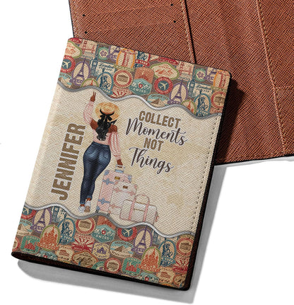 Personalized Name Travel Queen Leather Passport Wallet Fun Unique Gift for Traveler Custom Travel Accessory Passport Holder Gift for Girl Traveling Lover 8