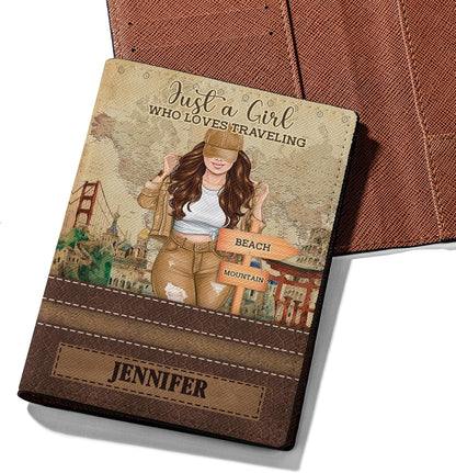 Personalized Name Travel Queen Leather Passport Wallet Fun Unique Gift for Traveler Custom Travel Accessory Passport Holder Gift for Girl Traveling Lover 8