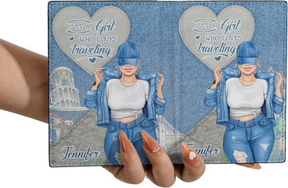 Personalized Name Travel Queen Leather Passport Wallet Fun Unique Gift for Traveler Custom Travel Accessory Passport Holder Gift for Girl Traveling Lover 8