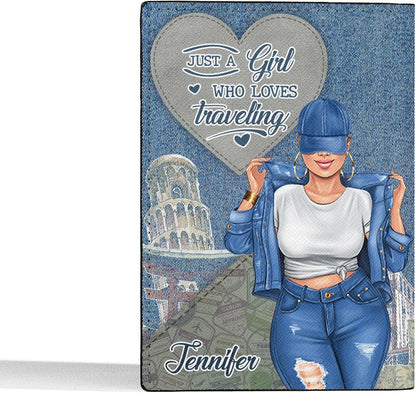 Personalized Name Travel Queen Leather Passport Wallet Fun Unique Gift for Traveler Custom Travel Accessory Passport Holder Gift for Girl Traveling Lover 8