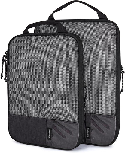 6 Set /4 Set/2 Set Compression Packing Cubes for Travel, Lightweight Luggage Organizer Bags, Durable Space Saver Bags Travel Essentials