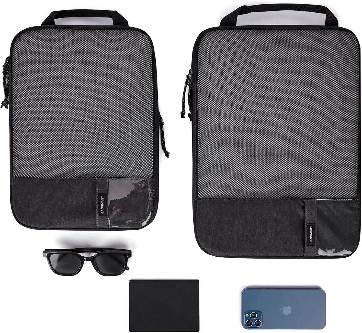 6 Set /4 Set/2 Set Compression Packing Cubes for Travel, Lightweight Luggage Organizer Bags, Durable Space Saver Bags Travel Essentials