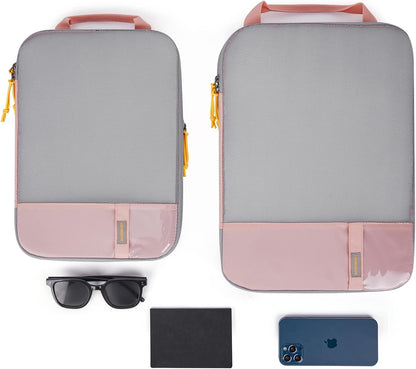 6 Set /4 Set/2 Set Compression Packing Cubes for Travel, Lightweight Luggage Organizer Bags, Durable Space Saver Bags Travel Essentials