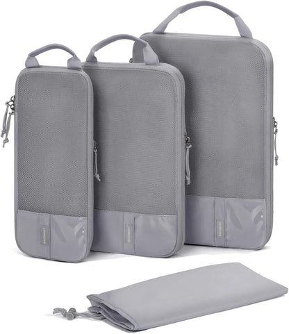 6 Set /4 Set/2 Set Compression Packing Cubes for Travel, Lightweight Luggage Organizer Bags, Durable Space Saver Bags Travel Essentials