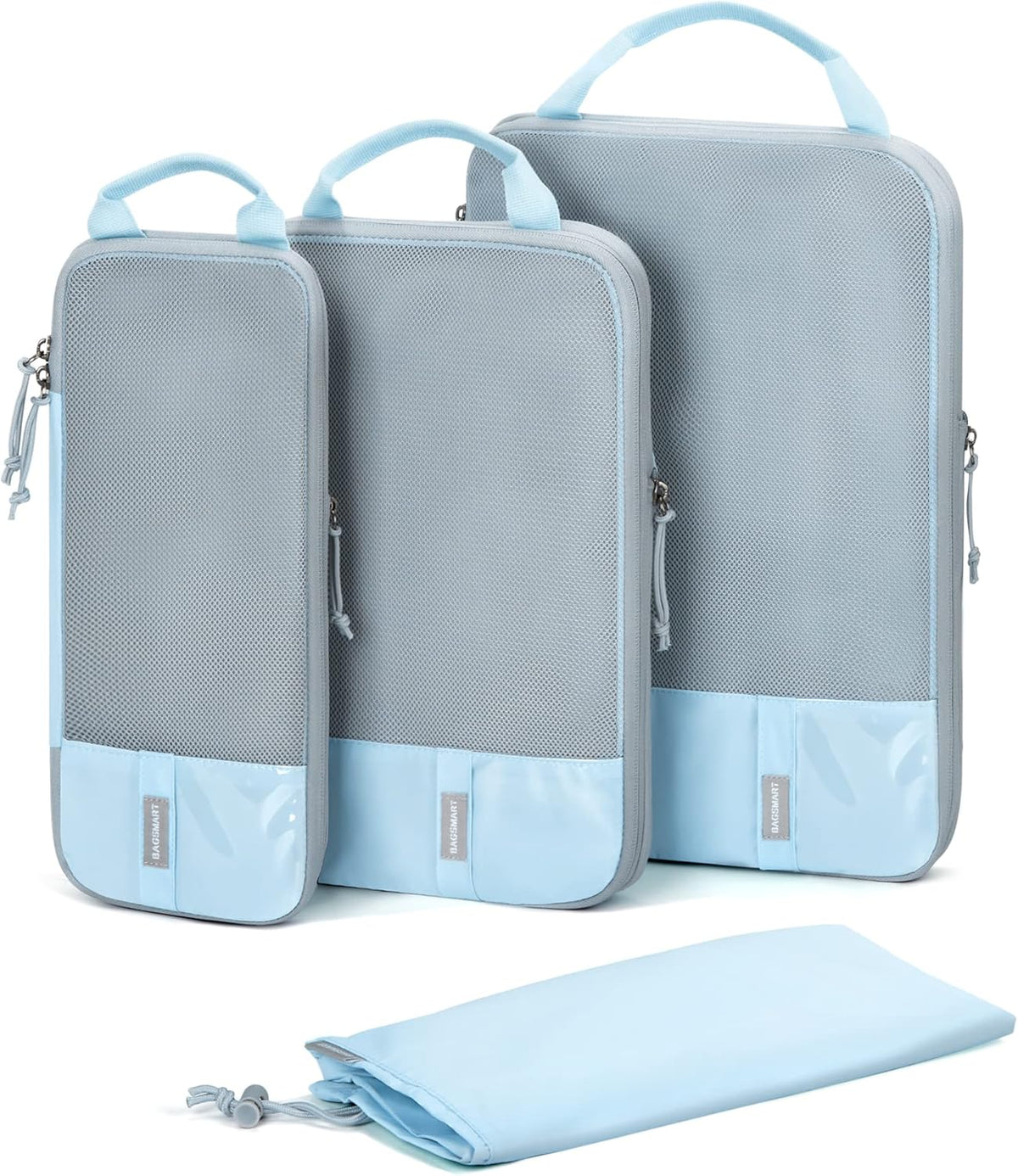 6 Set /4 Set/2 Set Compression Packing Cubes for Travel, Lightweight Luggage Organizer Bags, Durable Space Saver Bags Travel Essentials
