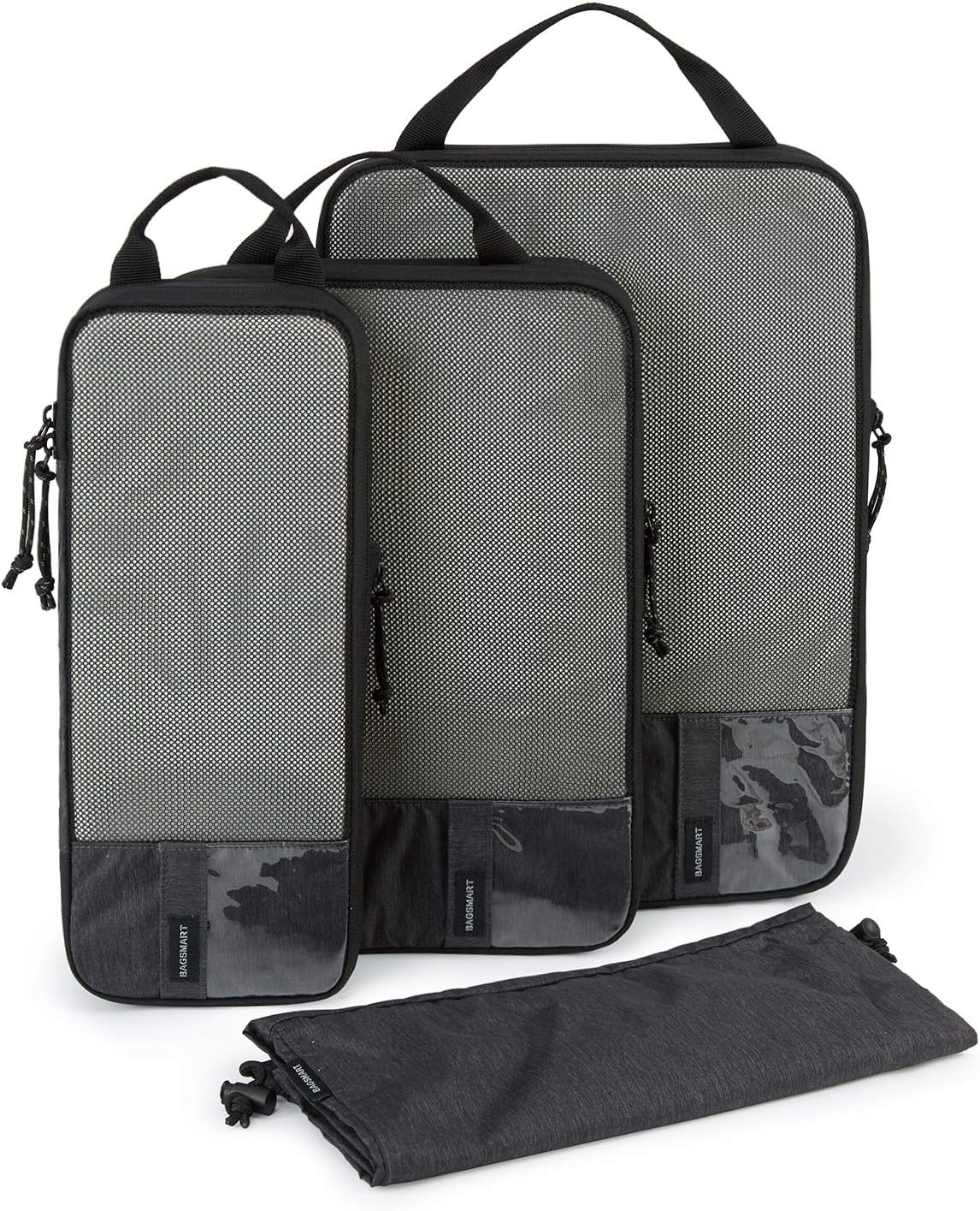 6 Set /4 Set/2 Set Compression Packing Cubes for Travel, Lightweight Luggage Organizer Bags, Durable Space Saver Bags Travel Essentials