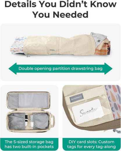 6 Set /4 Set/2 Set Compression Packing Cubes for Travel, Lightweight Luggage Organizer Bags, Durable Space Saver Bags Travel Essentials