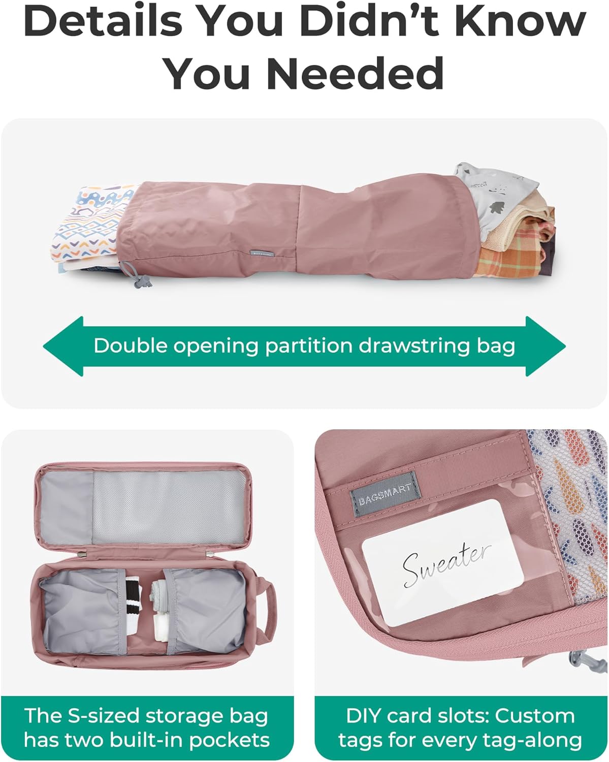 6 Set /4 Set/2 Set Compression Packing Cubes for Travel, Lightweight Luggage Organizer Bags, Durable Space Saver Bags Travel Essentials