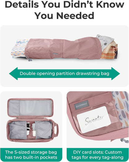 6 Set /4 Set/2 Set Compression Packing Cubes for Travel, Lightweight Luggage Organizer Bags, Durable Space Saver Bags Travel Essentials