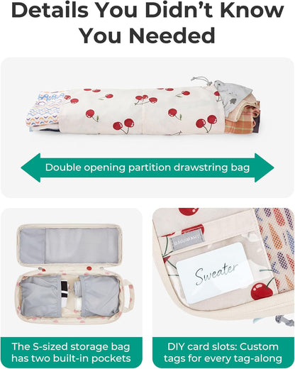 6 Set /4 Set/2 Set Compression Packing Cubes for Travel, Lightweight Luggage Organizer Bags, Durable Space Saver Bags Travel Essentials