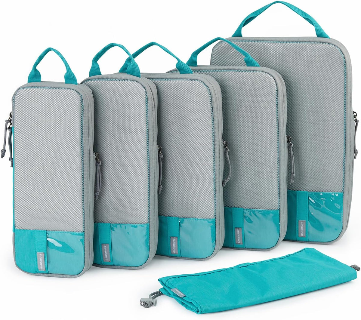 6 Set /4 Set/2 Set Compression Packing Cubes for Travel, Lightweight Luggage Organizer Bags, Durable Space Saver Bags Travel Essentials