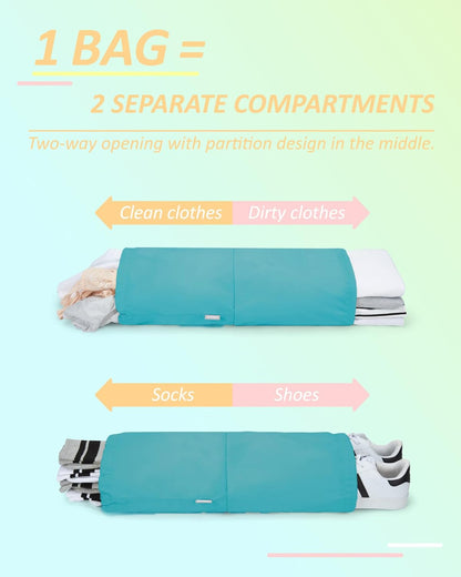 6 Set /4 Set/2 Set Compression Packing Cubes for Travel, Lightweight Luggage Organizer Bags, Durable Space Saver Bags Travel Essentials
