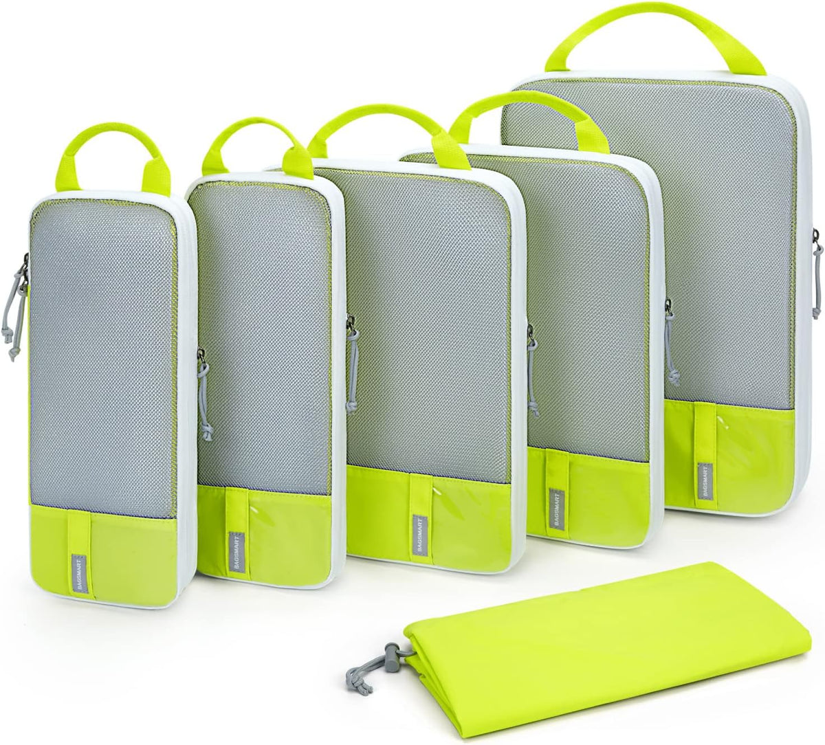 6 Set /4 Set/2 Set Compression Packing Cubes for Travel, Lightweight Luggage Organizer Bags, Durable Space Saver Bags Travel Essentials