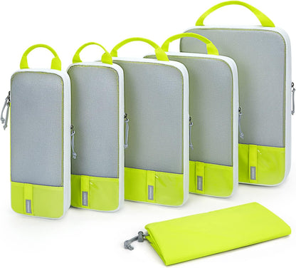 6 Set /4 Set/2 Set Compression Packing Cubes for Travel, Lightweight Luggage Organizer Bags, Durable Space Saver Bags Travel Essentials